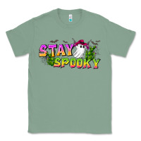 Sage Stay Spooky Classic Tee - CowhideDigitalArt