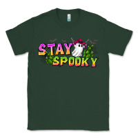 Sports Green Stay Spooky Classic Tee - CowhideDigitalArt