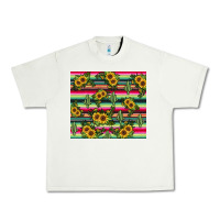 Pistachio sunflower cactus Urban Heavy Tee - JahusDesignShop