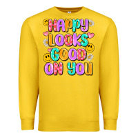 Lemon happy looks good on you Premium Sweatshirt - Artiststas