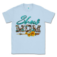 Dusty Blue show mom aztec cowhide sunflower and arrow Classic Tee - Artiststas