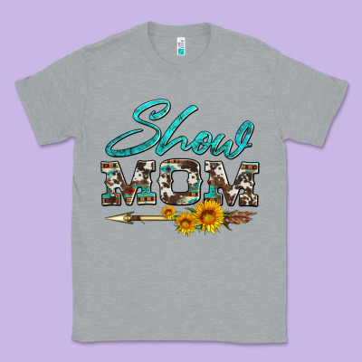 Show Mom Aztec Cowhide Sunflower And Arrow Classic Tee Designed By Artiststas