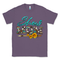 Lavender show mom aztec cowhide sunflower and arrow Classic Tee - Artiststas