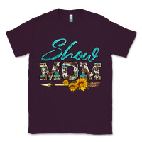 Plum show mom aztec cowhide sunflower and arrow Classic Tee - Artiststas