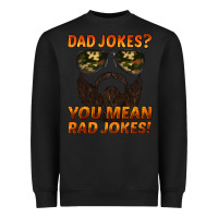 Black dad jokes you mean rad jokes Heavyweight Sweatshirt - Artiststas