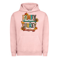 Pigment Salmon family thanksgiving turkey blessing Urban Hoodie - CowGirlArtShop
