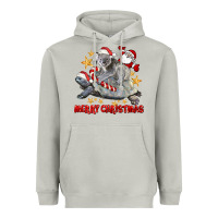 Moon Dust Merry Christmas Tortoise And Koala Heavyweight Hoodie - LillyAllenDesigns