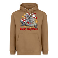 Toasted Coconut Merry Christmas Tortoise And Koala Heavyweight Hoodie - LillyAllenDesigns