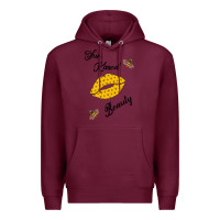 Burgundy Sun Kissed Beauty Premium Hoodie - Bettercallsaul