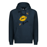 Navy Sun Kissed Beauty Premium Hoodie - Bettercallsaul