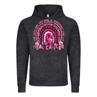 Vintage Black heal cancer rainbow Vintage Hoodie - JahusDesignShop