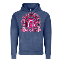 Vintage Denim heal cancer rainbow Vintage Hoodie - JahusDesignShop