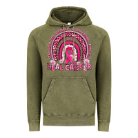 Vintage Olive heal cancer rainbow Vintage Hoodie - JahusDesignShop