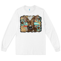White western wreath baby calf Long Sleeve Tee - BarkalooDesign