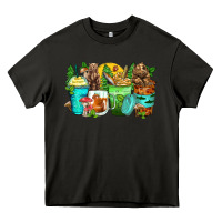 Asphalt bear coffee cups Heavy Core Tee - Zillion Design Studio