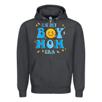 Smoke in my boy mom era Zipper Hoodie - MaliasSmallBusiness