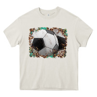 Cream sports soccer background Heavy Core Tee - Artiststas