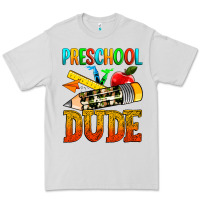 Dove Grey preschool dude Premium Tee - texasbilliewilder