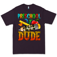 Plum preschool dude Premium Tee - texasbilliewilder