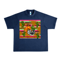 Navy pumpkin Urban Heavy Tee - JahusDesignShop