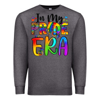 Charcoal Heather in my pride era Premium Sweatshirt - Artiststas
