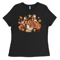 Black Melanin Christmas black girl sneakers Ladies Tee - RanaPortraitStore