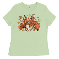 Matcha Melanin Christmas black girl sneakers Ladies Tee - RanaPortraitStore