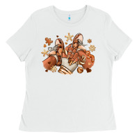 White Melanin Christmas black girl sneakers Ladies Tee - RanaPortraitStore