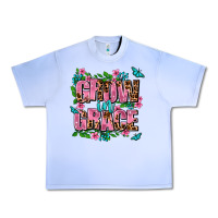 Grape Ice grow in grace Urban Heavy Tee - AdoDesignShop