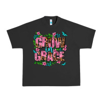Pigment Black grow in grace Urban Heavy Tee - AdoDesignShop