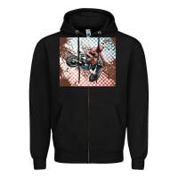 Black born to ride dirty bikes Zipper Hoodie - MaliasSmallBusiness