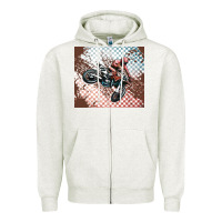 Born To Ride Dirty Bikes Zipper Hoodie | Teevron