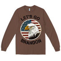 Chestnut Lets Go Brandon American Bald Eagle Long Sleeve Tee - Jasminsmagicworld