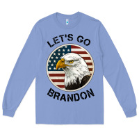 Colony Blue Lets Go Brandon American Bald Eagle Long Sleeve Tee - Jasminsmagicworld