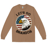 Toasted Coconut Lets Go Brandon American Bald Eagle Long Sleeve Tee - Jasminsmagicworld