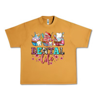 Peanut Butter dental life with cupcakes Urban Heavy Tee - AdoDesignShop