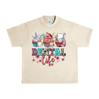 Sandshell dental life with cupcakes Urban Heavy Tee - AdoDesignShop