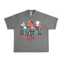 Tornado dental life with cupcakes Urban Heavy Tee - AdoDesignShop