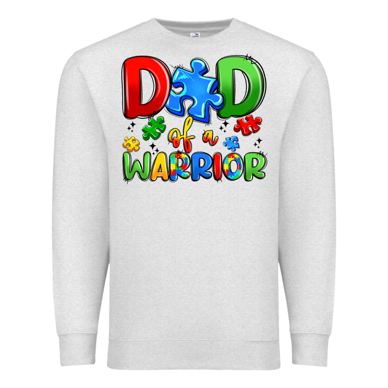 Dad Of A Warrior Premium Sweatshirt by Artiststas | Teevron
