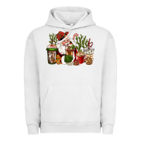 Pigment Lunar Rock western santa cowboy coffe cups christmas Urban Hoodie - CowGirlArtShop