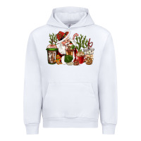 White western santa cowboy coffe cups christmas Urban Hoodie - CowGirlArtShop