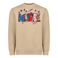 Mushroom american nurse Heavyweight Sweatshirt - BundleAndBundleShop