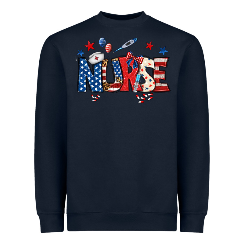 American Nurse Heavyweight Sweatshirt by BundleAndBundleShop | Teevron
