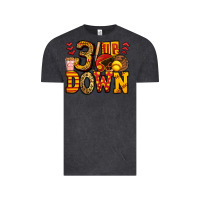 Vintage Black three up three down softball Vintage Tee - Jasminsmagicworld