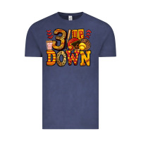 Vintage Denim three up three down softball Vintage Tee - Jasminsmagicworld