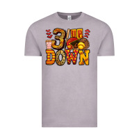 Three Up Three Down Softball Vintage Tee | Teevron