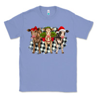 Colony Blue Christmas heifers front view Classic Tee - RanaPortraitStore