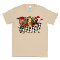 Mushroom Christmas heifers front view Classic Tee - RanaPortraitStore