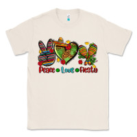 Natural peace love fiesta ado Classic Tee - AdoDesignShop