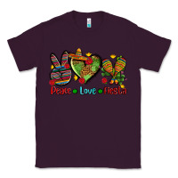Plum peace love fiesta ado Classic Tee - AdoDesignShop